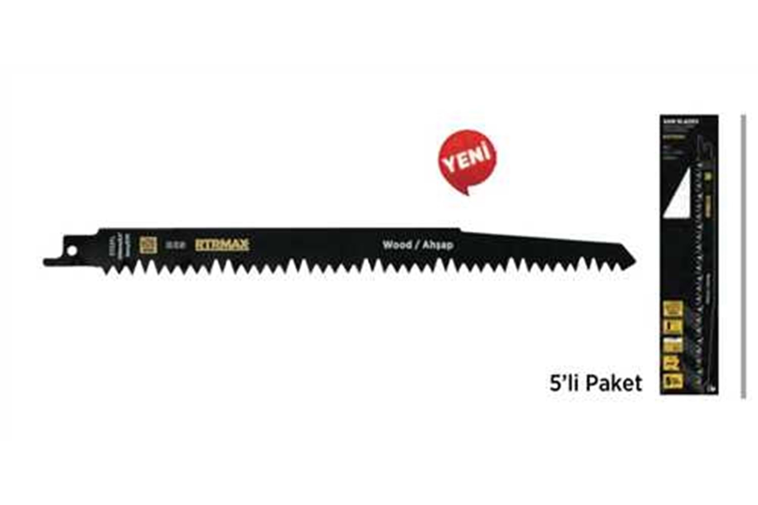 RH17666 Ahşap Hızlı Kesim Tilki Kuyruğu 5li RTRMAX