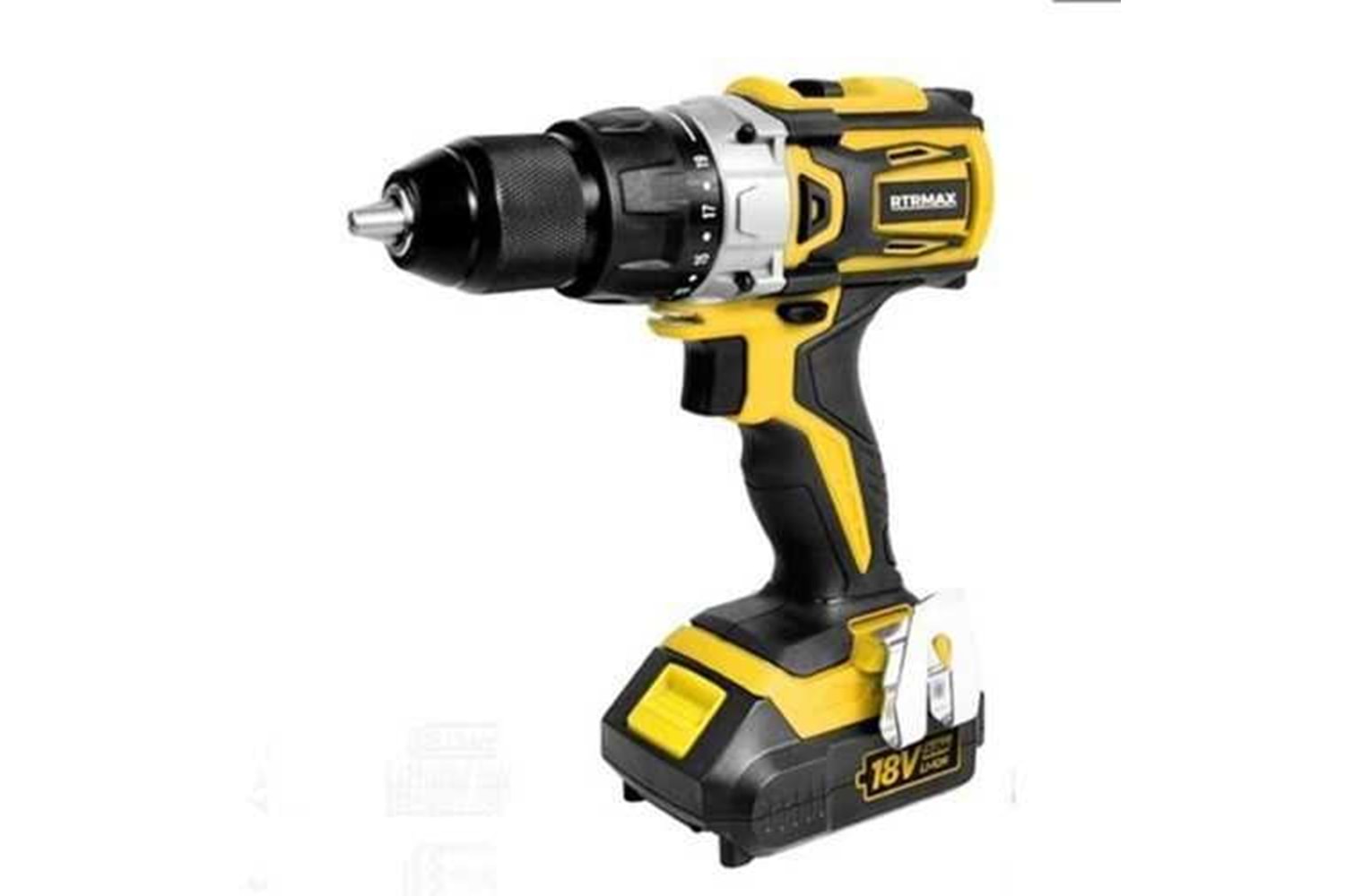 RTX2014 Akülü Darbeli Matkap 18V 2X2Ah Akü (Kömürsüz) RTRMAX X-Lion