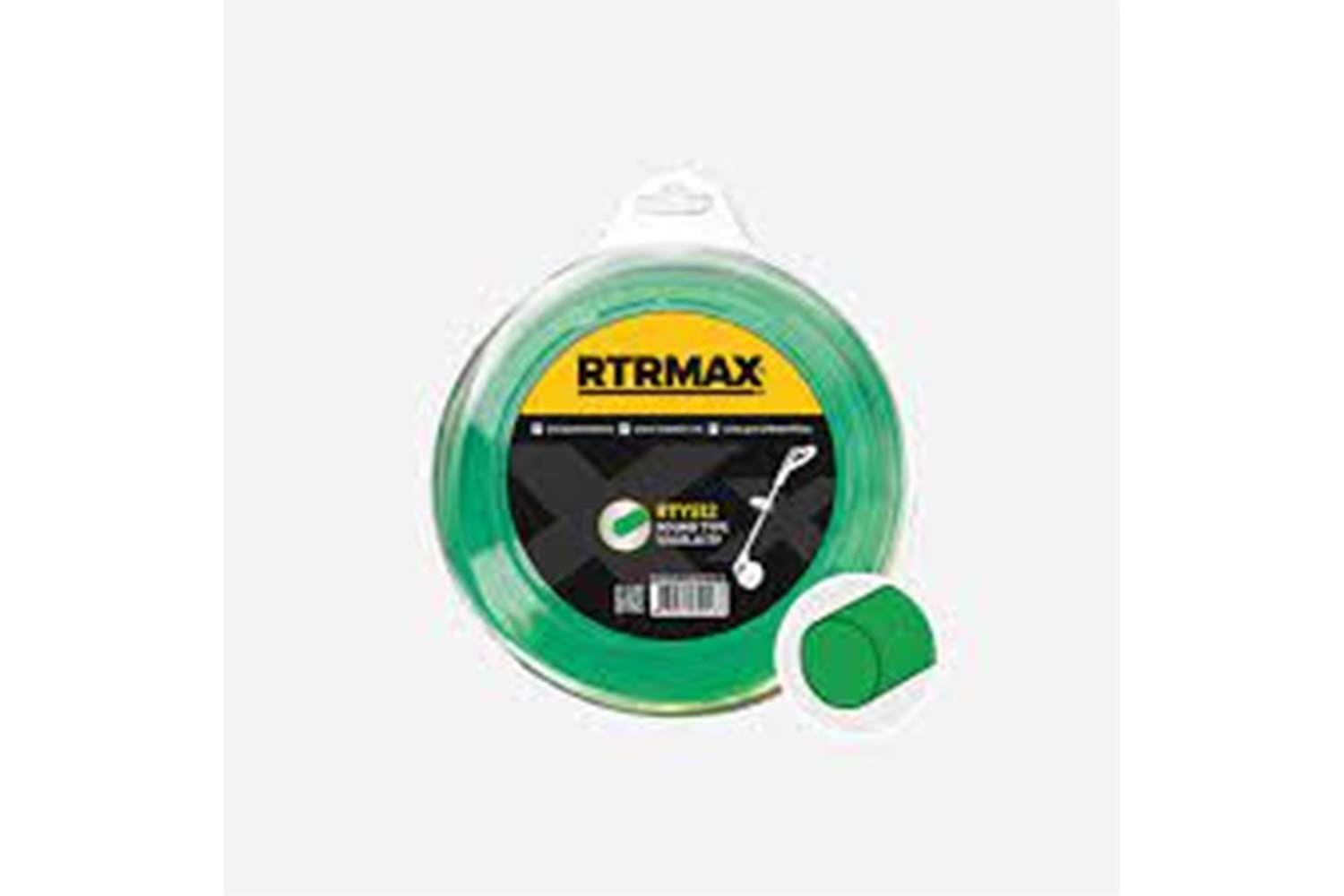 RTY516 Tırpan Misinası Yeşil Yuvarlak 1,6 MM*15 MM RTRMAX