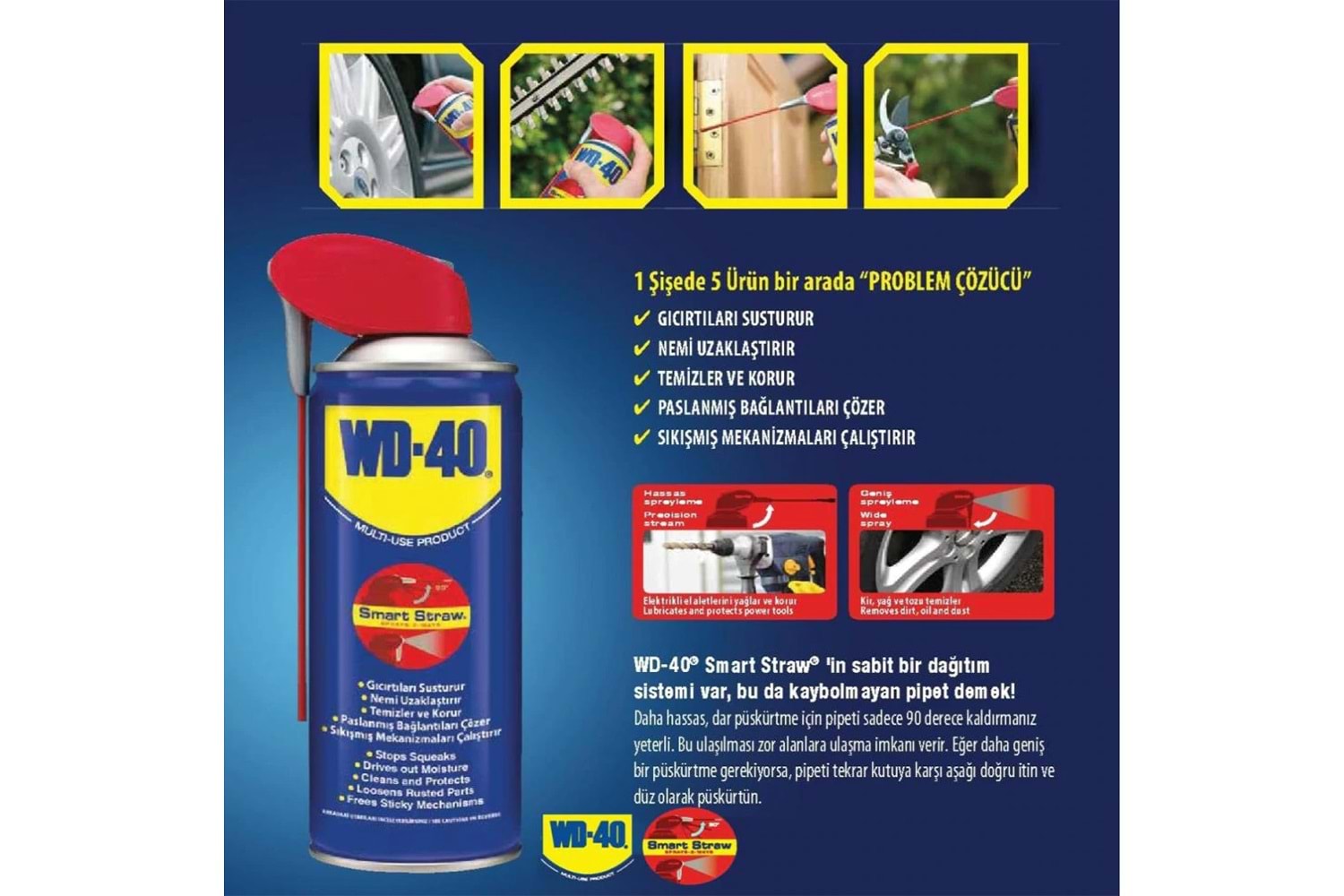WD-40 Pas Sökücü 200 ml