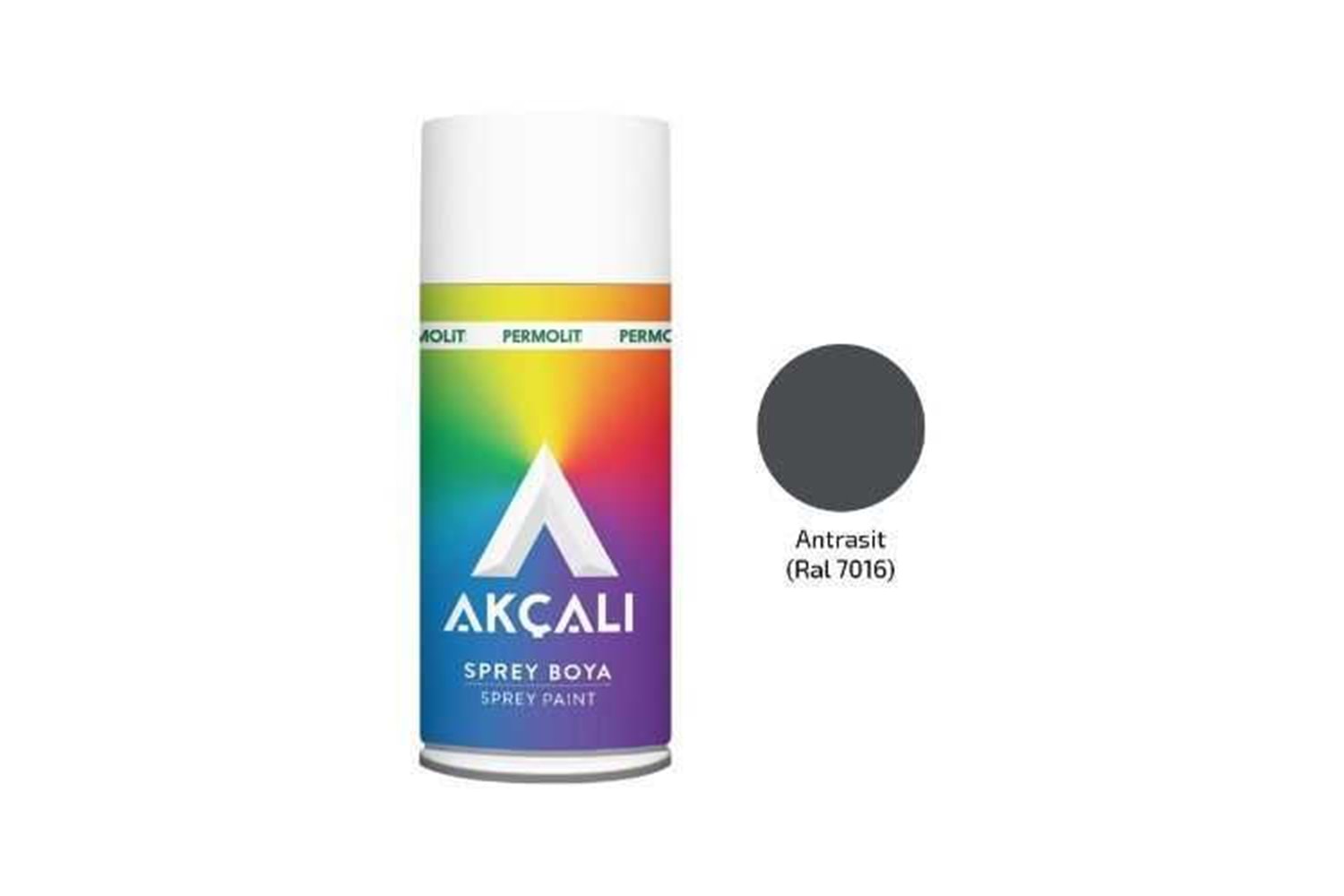 Akçalı Sprey Boya 400 ML Antrasit Ral 7016