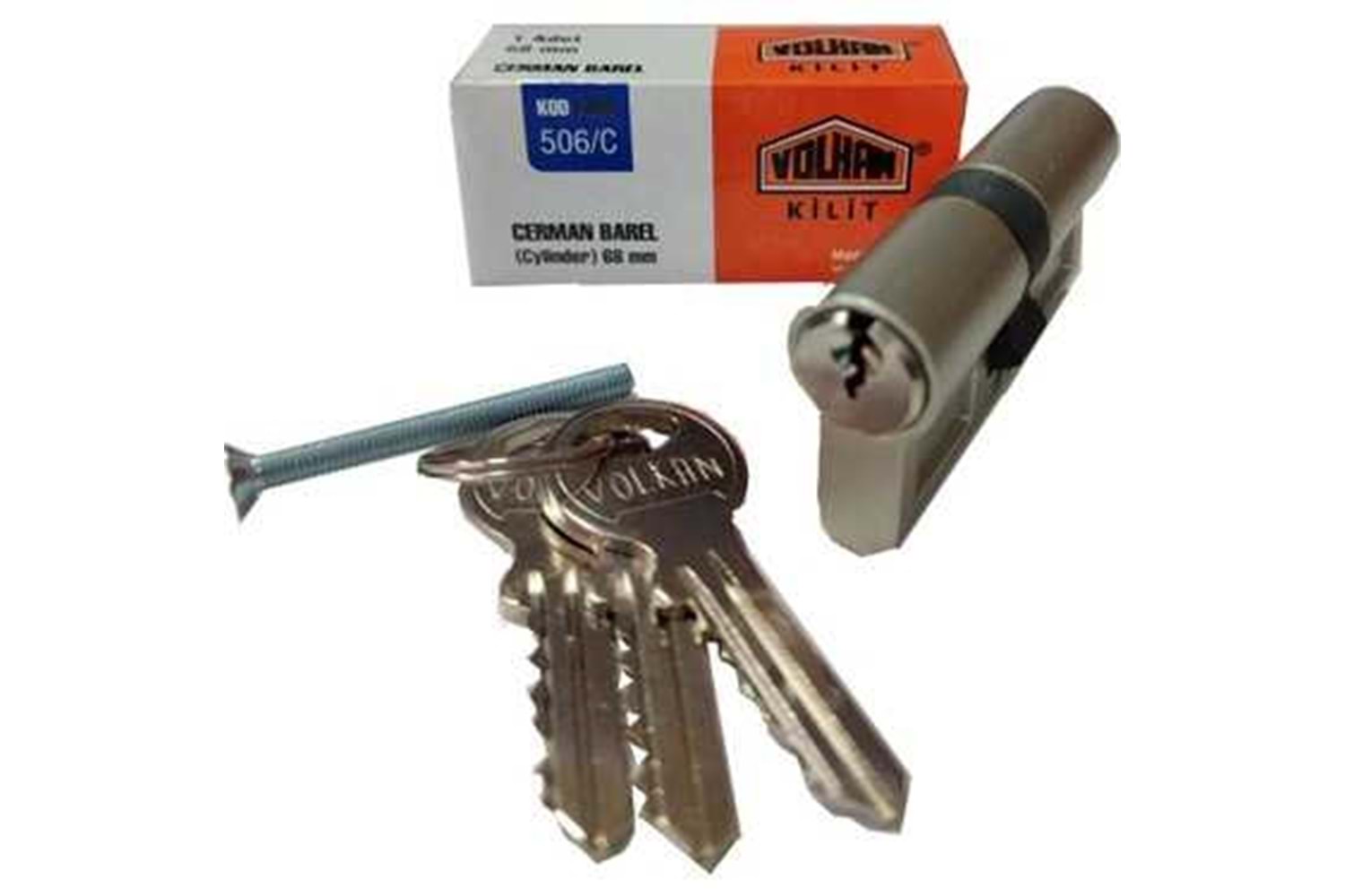 Volkan Cerman Barel Nikel Kutulu 68 mm 506/C