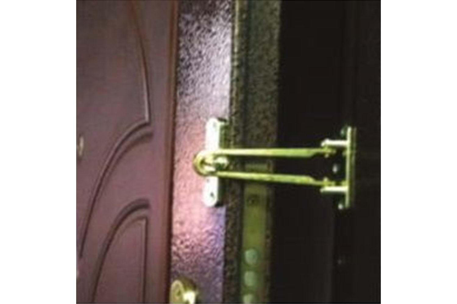 Emniyet Kapı Kelepçesi Sarı ( BA130S )