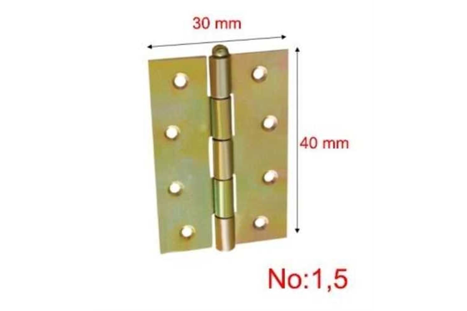 Amerikan Yaprak Menteşe No: 1.5