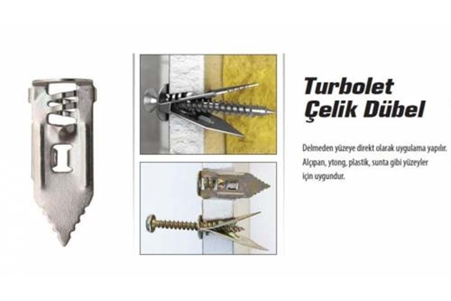 Çelik Turbolet 40 mm ( 100 lü )