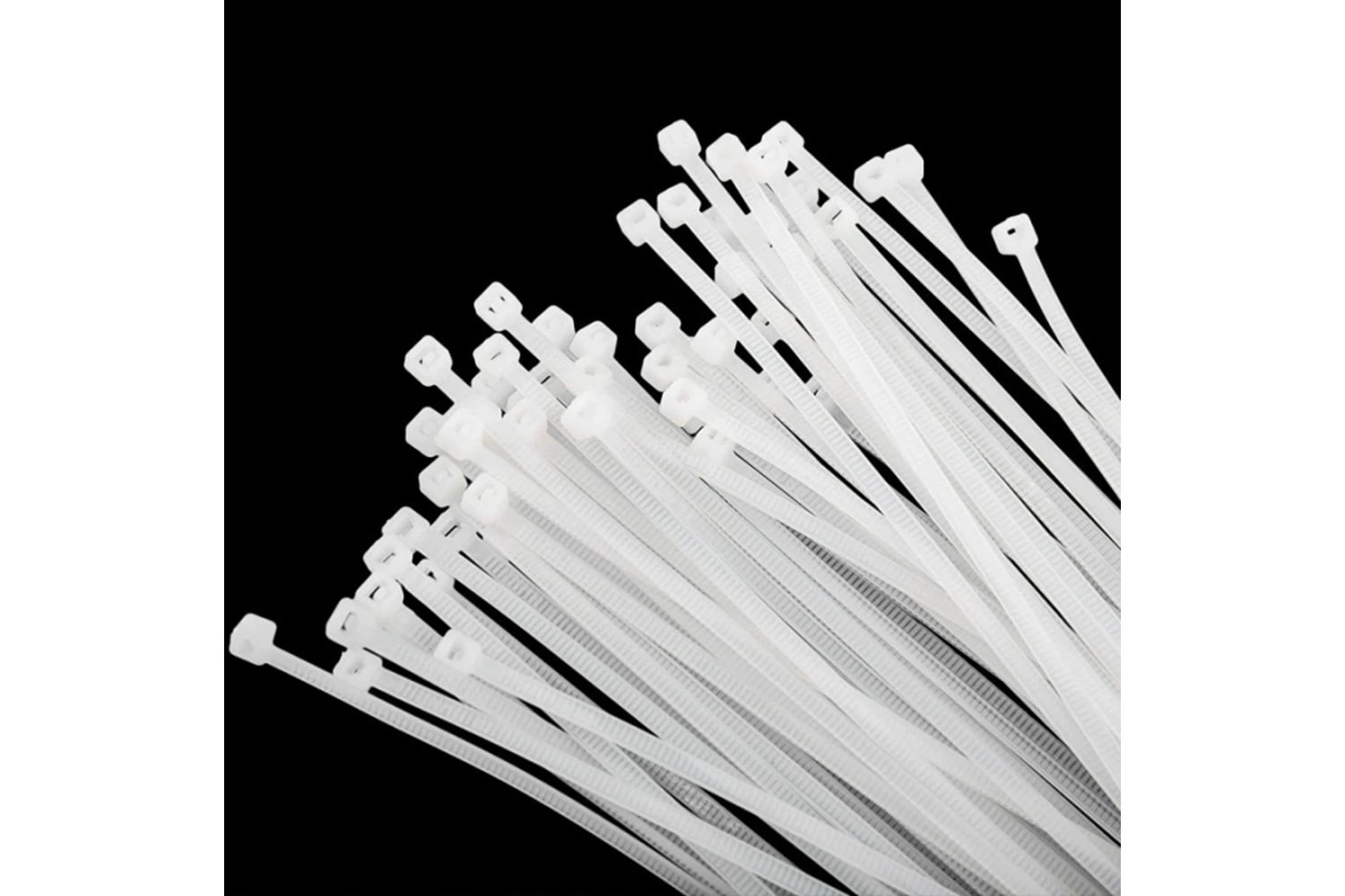 Cırt Kelepçe 8 x 450 MM Beyaz ( 100 Adet )