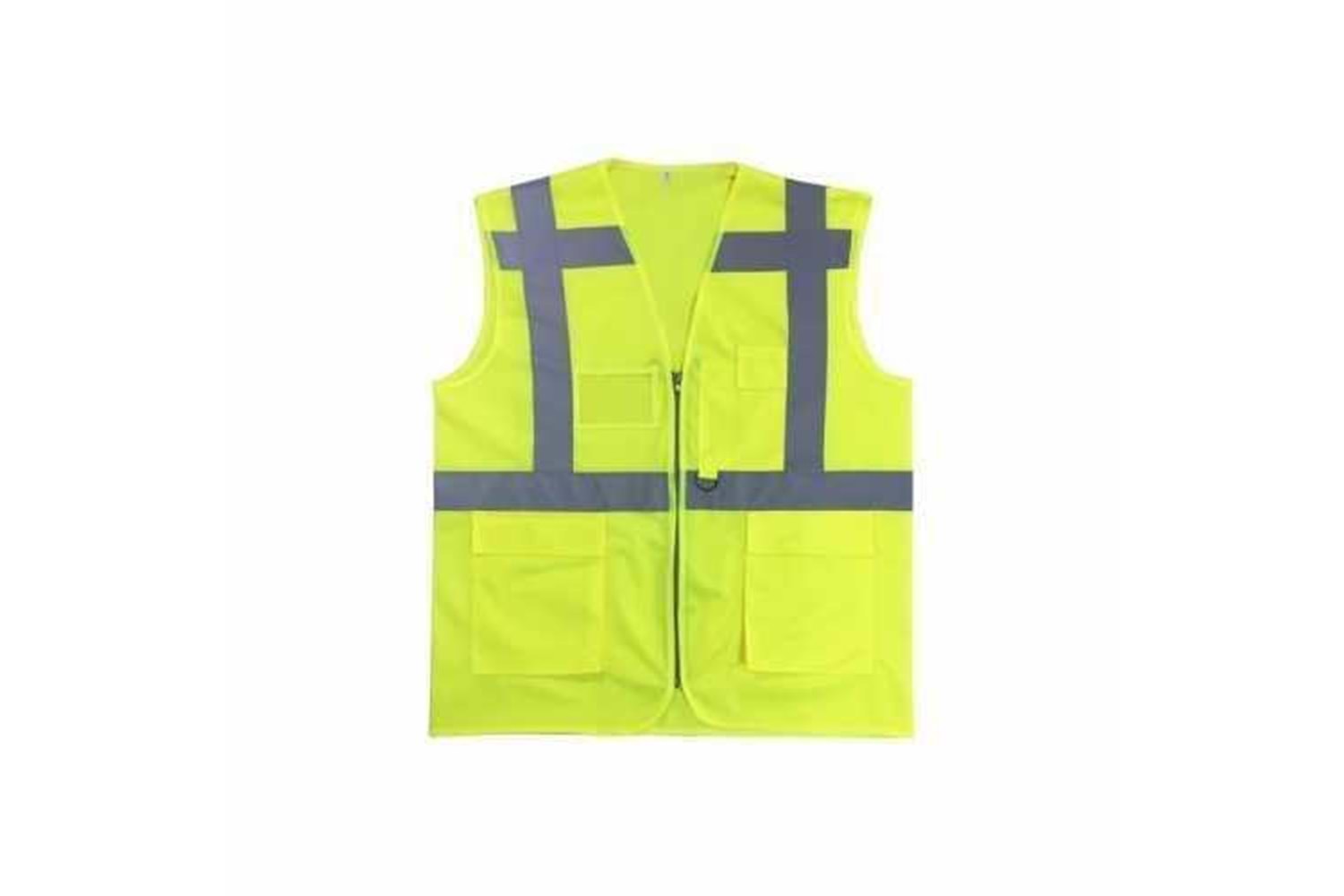 İkaz Yeleği Sarı Mühendis Tip Cepli