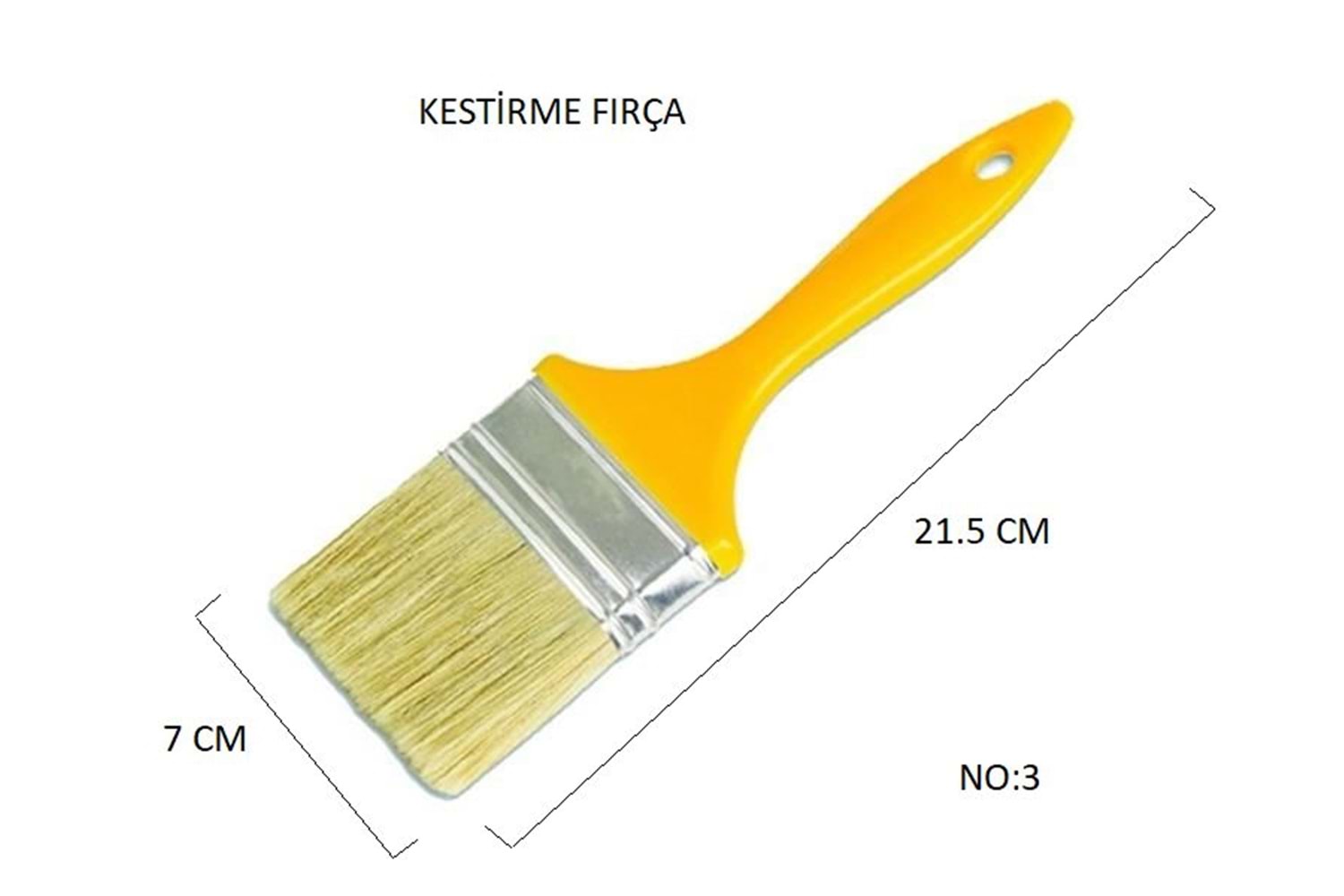 Yağlı Boya Fırçası No: 3