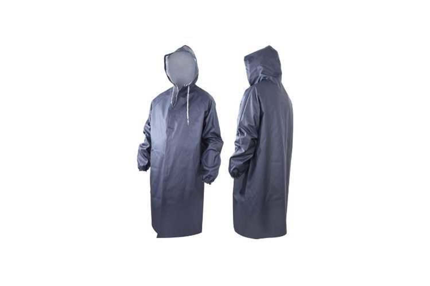 Yağmurluk Pardesü Lüks PVC Lacivert