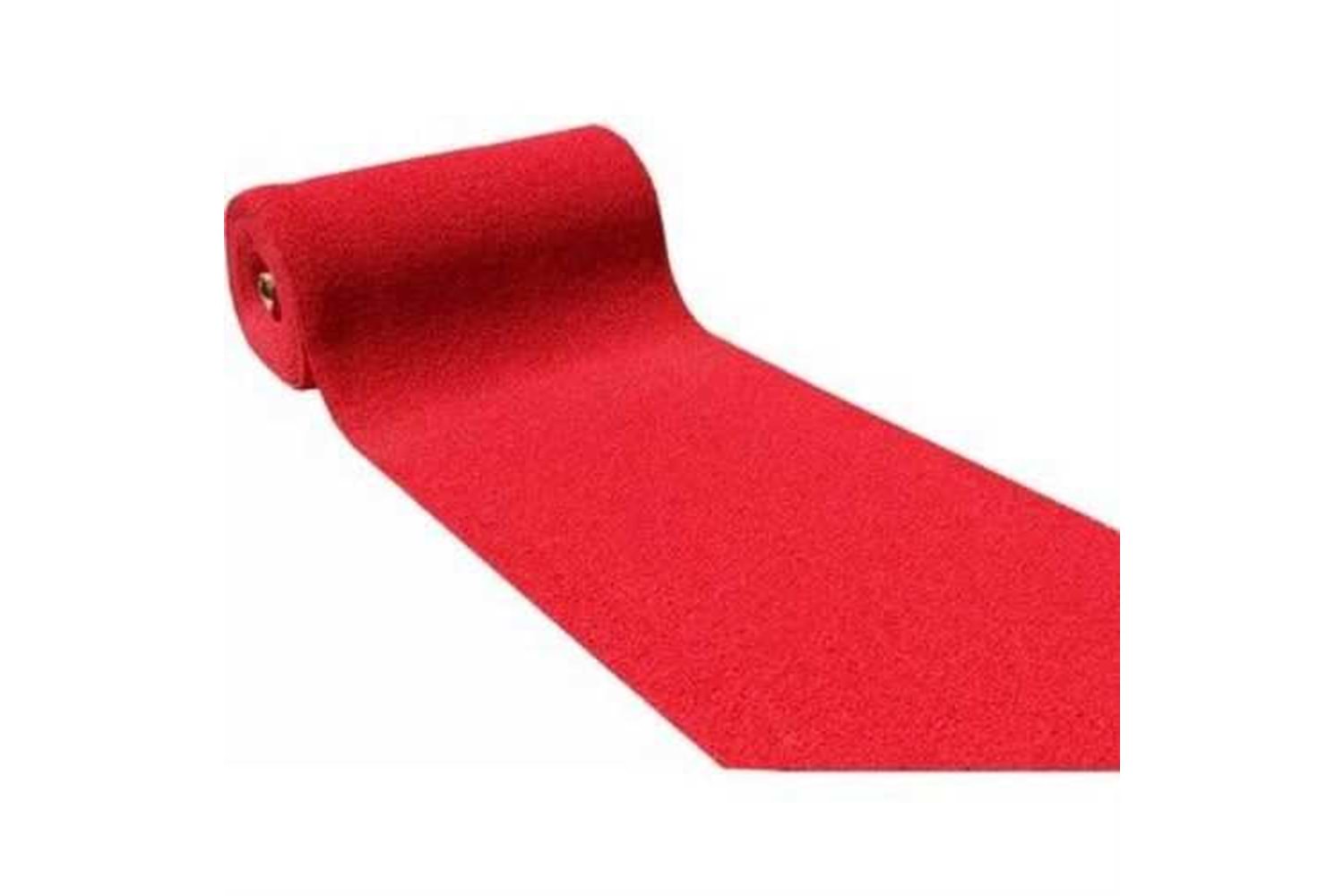 Kıvırcık Paspas 100 cm Kırmızı