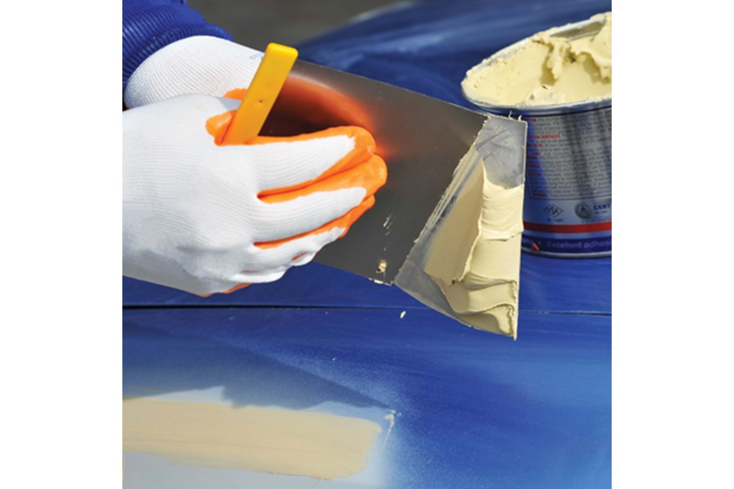 Dekor Oto Spatulası 4 lü Takım ( Paslanmaz ) 271