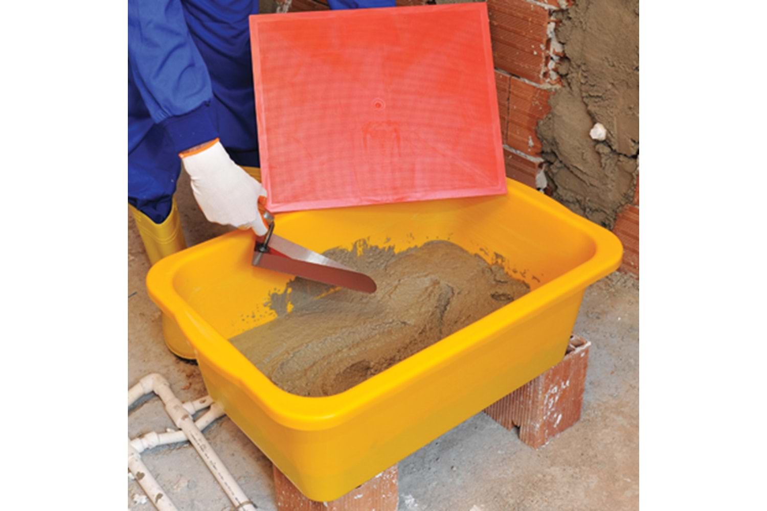 Dekor Sıva ve Alçı Teknesi 50 LT 080