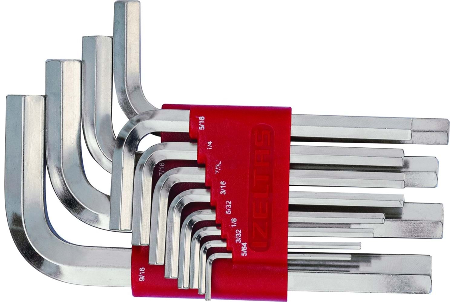 İzeltaş Allen Anahtar Takım Altı Köşe 10'lu