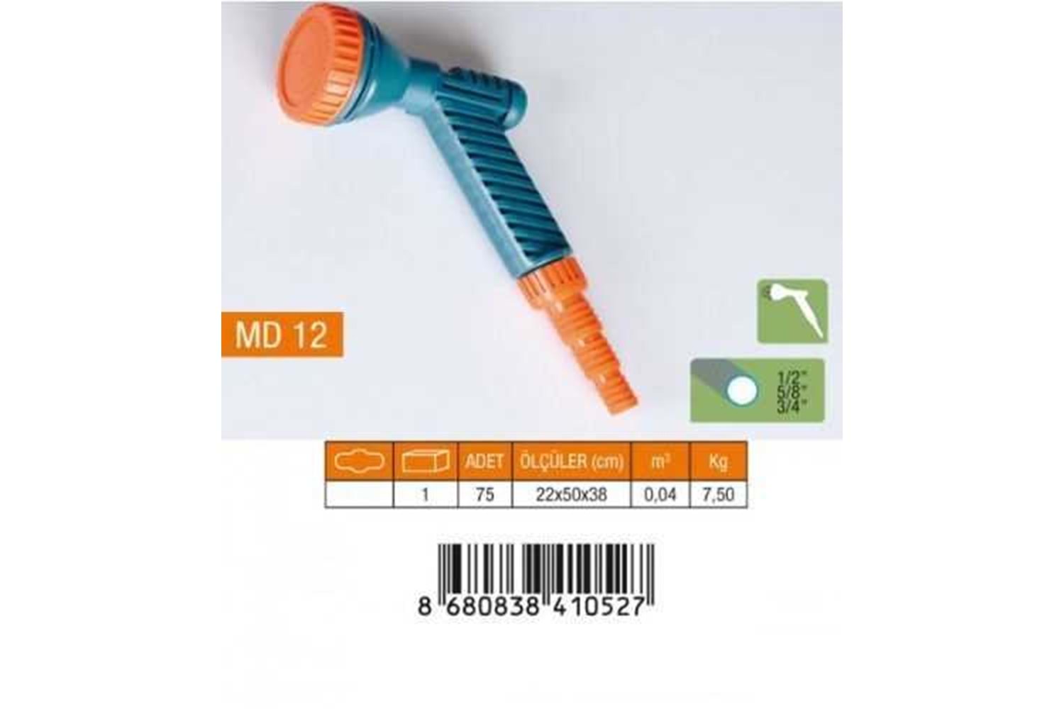 Medalyan Tabancalı Süzek 1/2