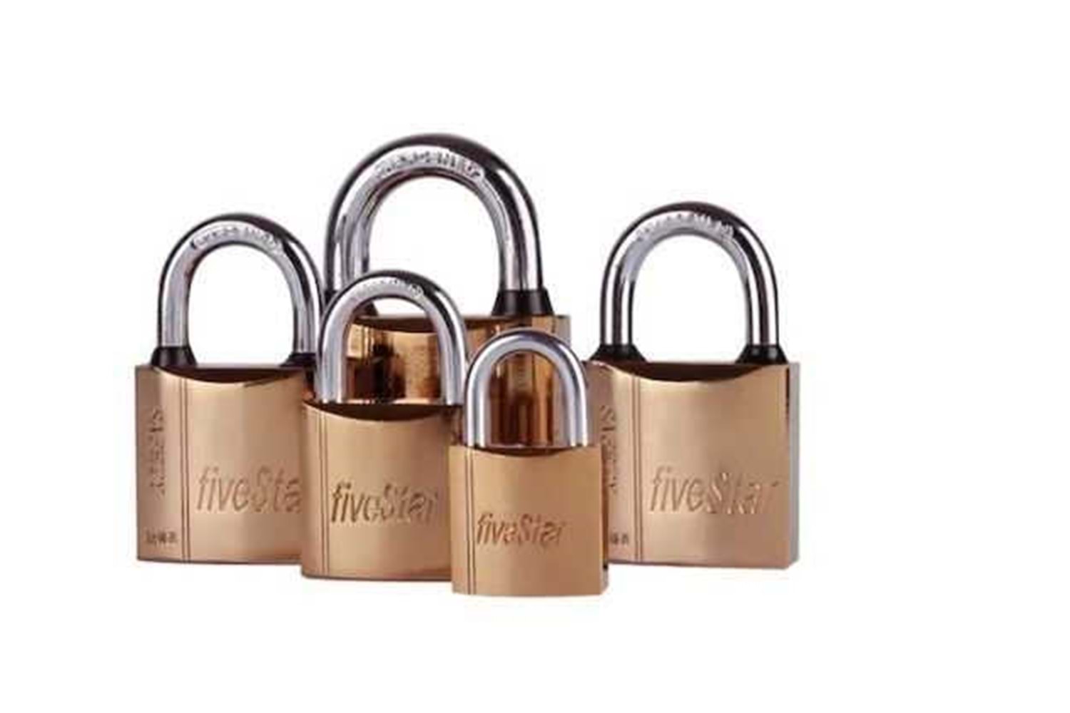 Fivestar Sarı Asma Asma Kilit 25 MM