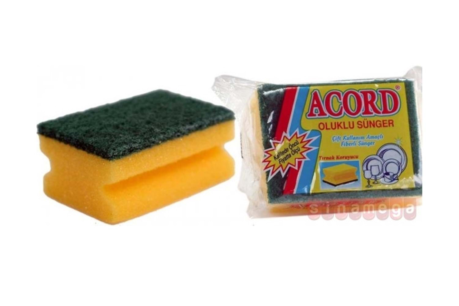 Acord Oluklu Sünger Tekli