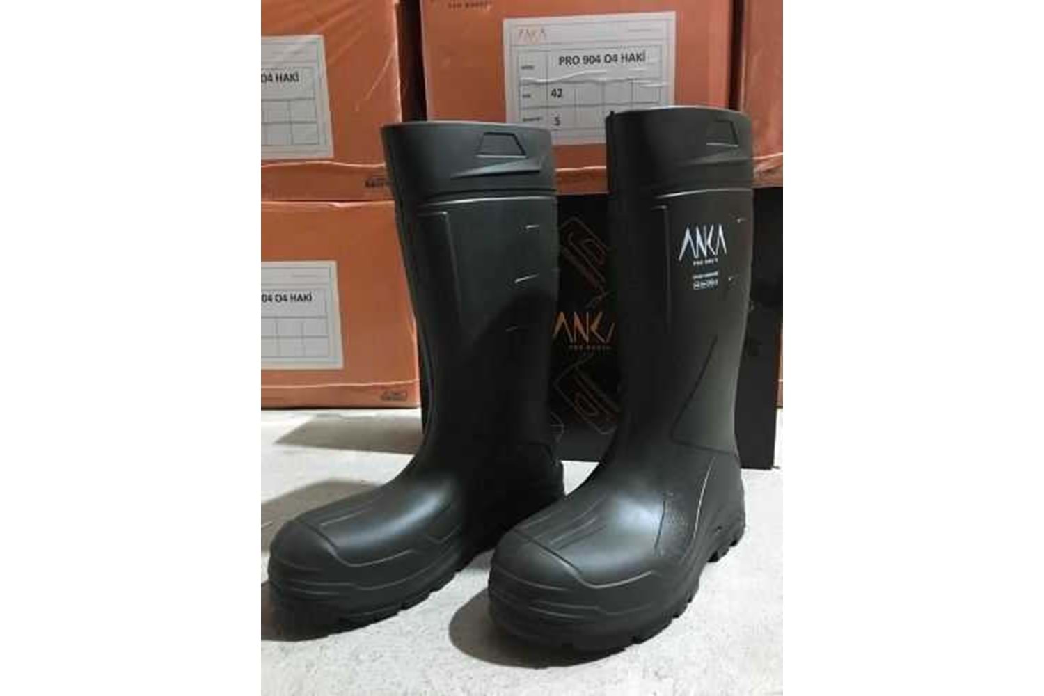 Mekap Poliüretan Çizme Yeşil No: 40