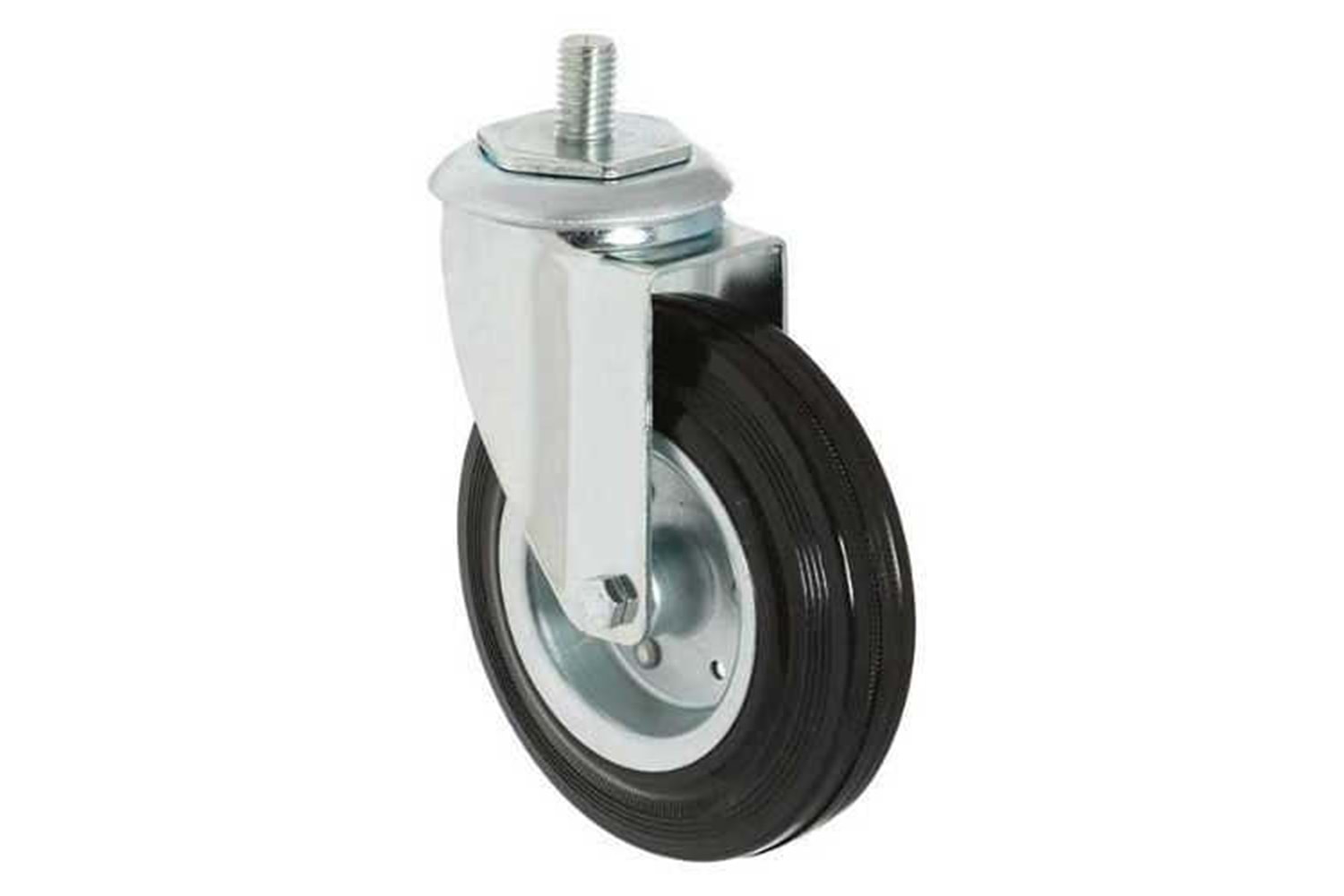 50x20 Furç Siyah Teker Civatalı