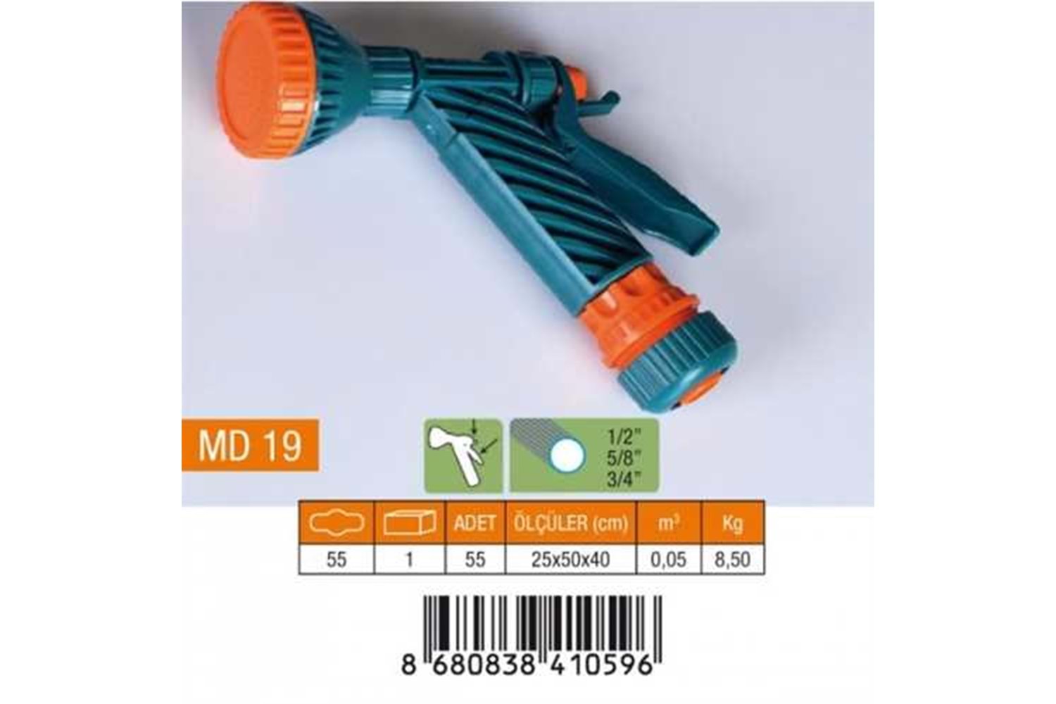 Medalyan Tetikli Tabanca Süzek (3/4