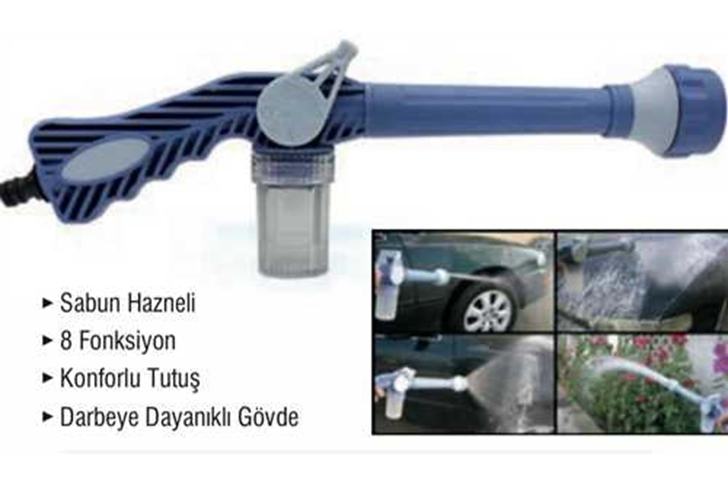 Dmax Sulama Ve Yıkama Tabancası Fonksiyonlu DMX4223