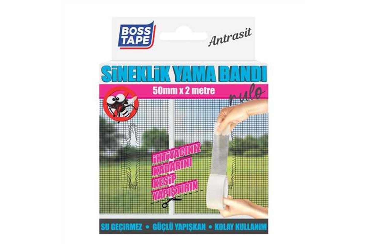 Boss Tape Rulo Sineklik Yaması 50x2 mt BT-04004
