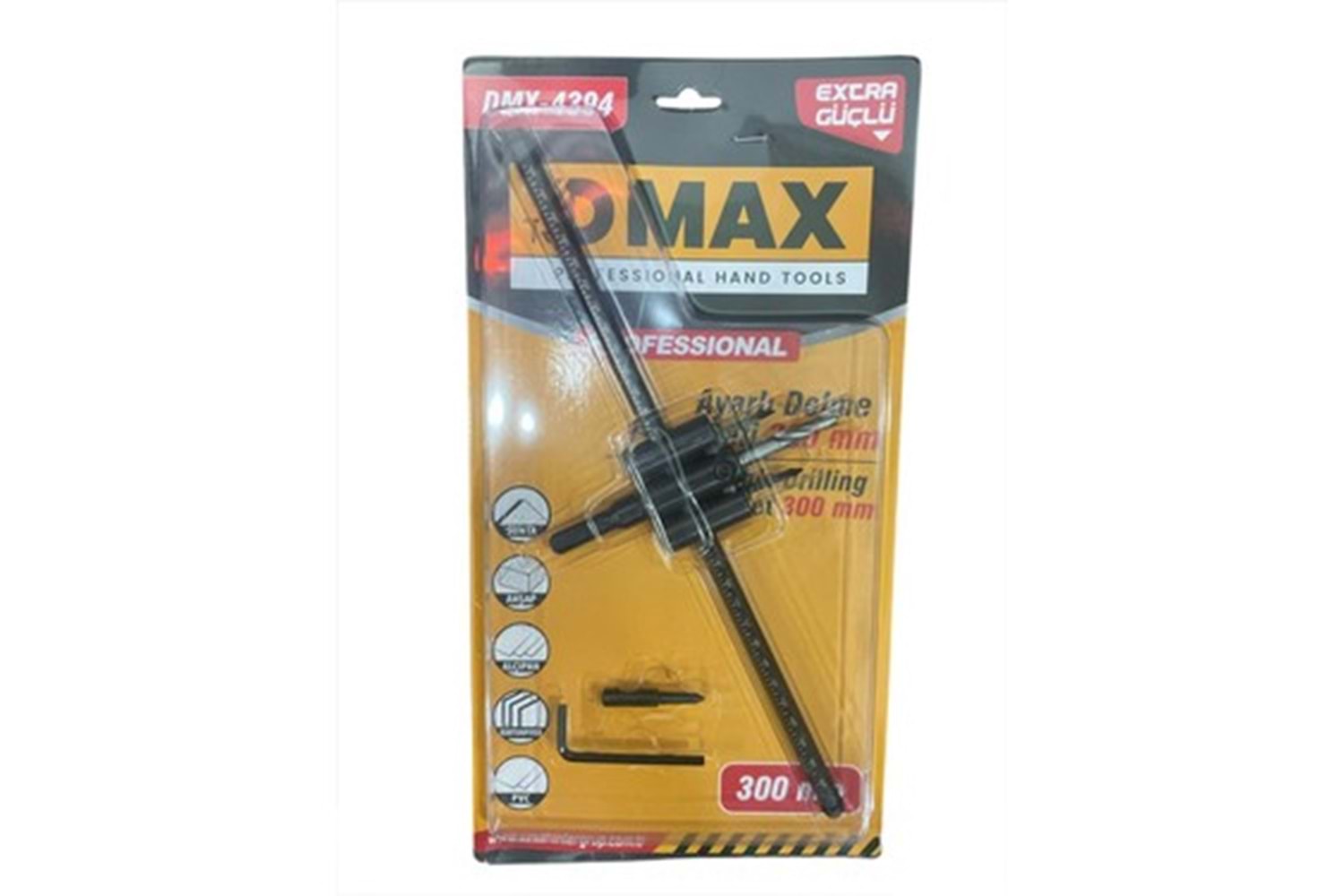 Dmax Ayarlı Panç Delme Seti 40mm - 300mm DMX4394