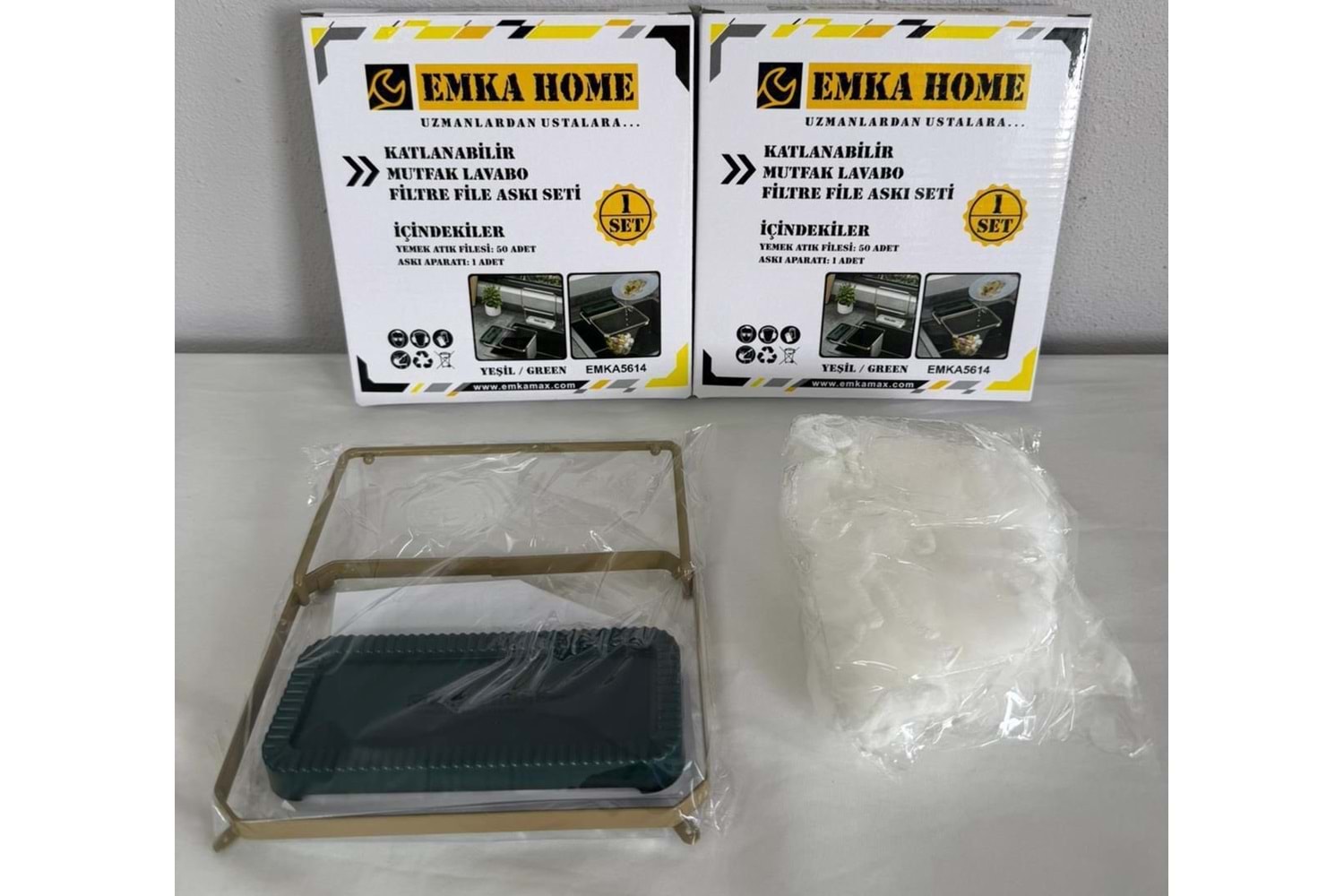 Emka 5614 Mutfak Lavabo Çöp Sepeti