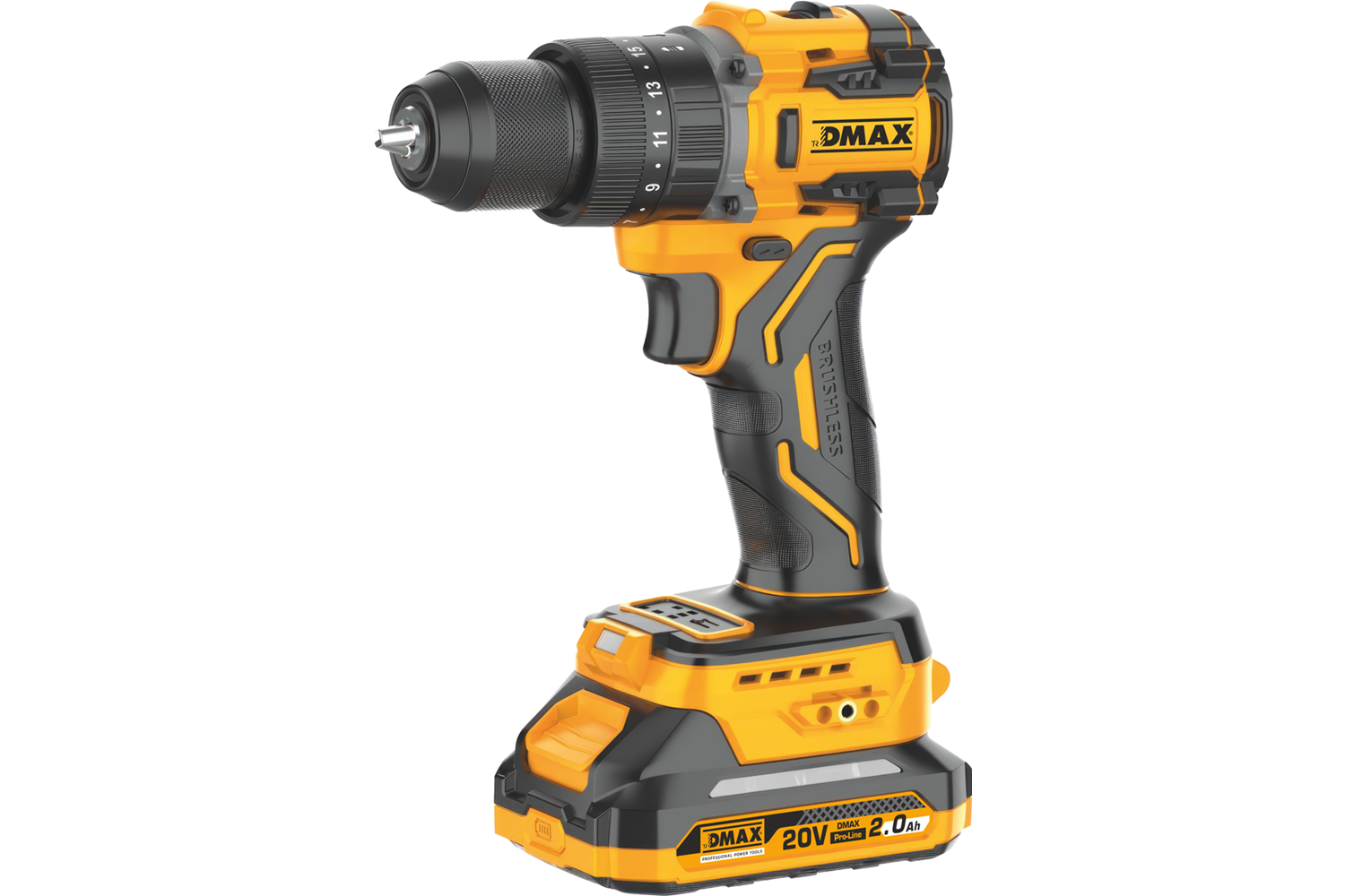 Dmax Akülü Darbeli Matkap 20V 2.0 Ah 85 Nm Tork Gücü DMX3006