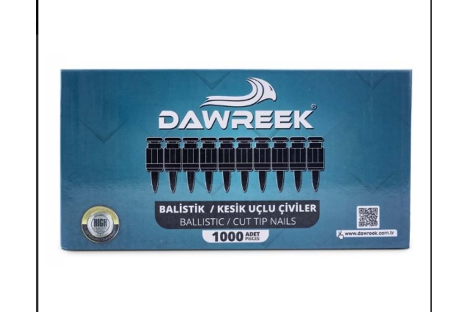 Dawreek Çivi 22 mm + 1 Adet Gazı
