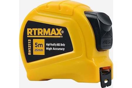 RH12113 Şerit Metre Stoplu 5x25 mm RTRMAX