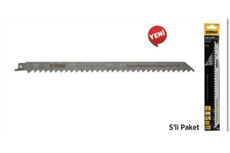 RH17670 Kemik Kesme Paslanmaz Tilki Kuyruğu 5li 1211K RTRMAX