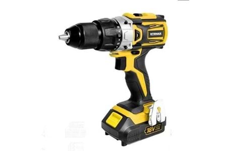 RTX2014 Akülü Darbeli Matkap 18V 2X2Ah Akü (Kömürsüz) RTRMAX X-Lion