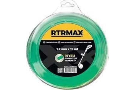 RTY512 Tırpan Misinası Yeşil Yuvarlak 1,2 * 15 M RTRMAX