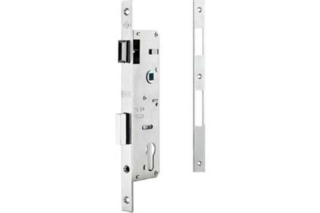Kale 153P 25 mm Pvc Kapı Kilit Krom Silindirsiz