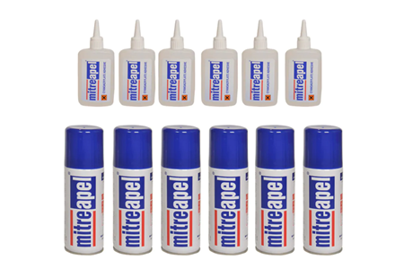 Mitre Apel Hızlı Yapıştırıcı 400 ml (Mavi Kapak)