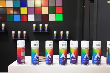 Akçalı Sprey Boya 400 ML Metalik Gri 357