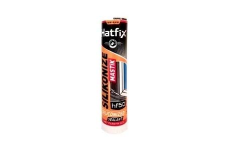 Hatfix Silikonize Mastik Antrasit 500 Gr