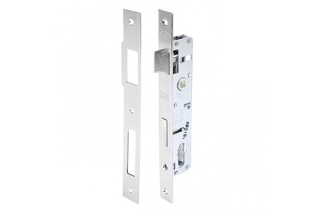 Kale 153P 30 mm Pvc Kapı Kilit Krom Silindirsiz
