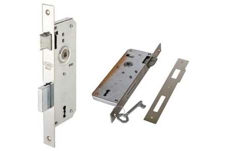 Volkan 506 Silindirli Gömme Kilit 3 Milli Bilyalı Nikel 45 mm