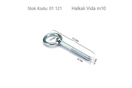 Halkalı Vida m10 ( BA9110 )