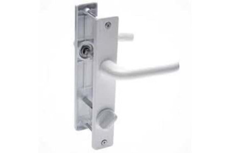 Pvc Aynalı Kapı Kolu Beyaz Wc