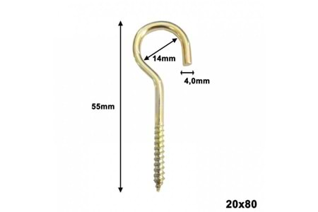 Made Stand ST-51 Açık Piton 20 X 80 ( 4 lü )