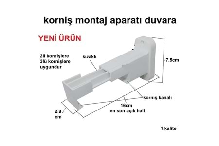 L Ayak Korniş