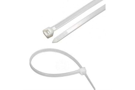 Cırt Kelepçe 8 x 450 MM Beyaz ( 100 Adet )