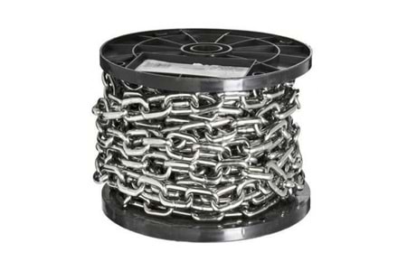 Makaralı Galvaniz Zincir 10 MM