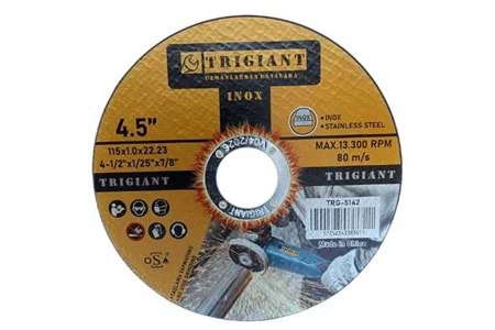 Trigiant İnox Kesici 115 x 1.0 x 22,23