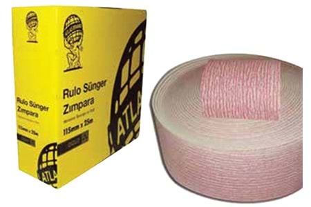 Atlas Sünger Rulo Zımpara 120 Kum Gold