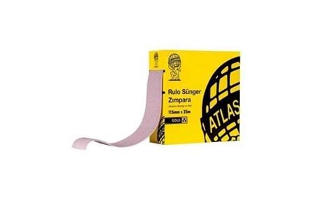 Atlas Sünger Rulo Zımpara 220 Kum Gold