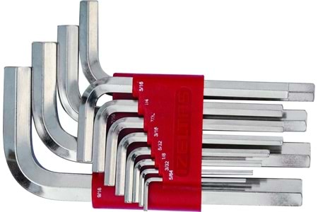 İzeltaş Allen Anahtar Takım Altı Köşe 10'lu