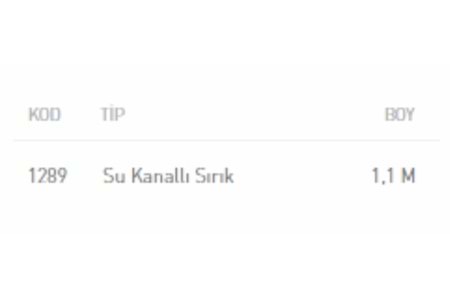 Dekor Su Kanallı Teleskopik Sırık 1289